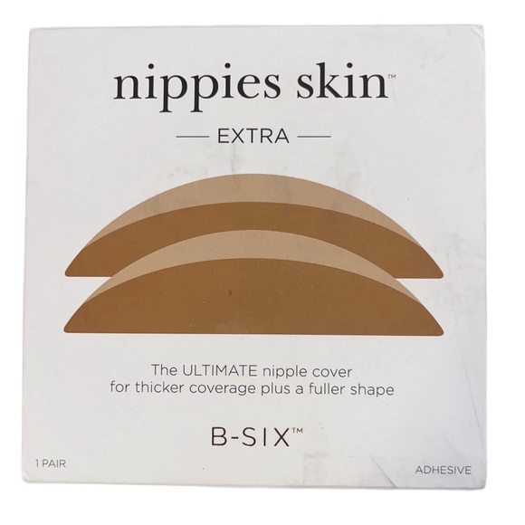 Nippies Skin Adhesive by B-six in Coco Color ONE SIZE - Picture 1 of 4